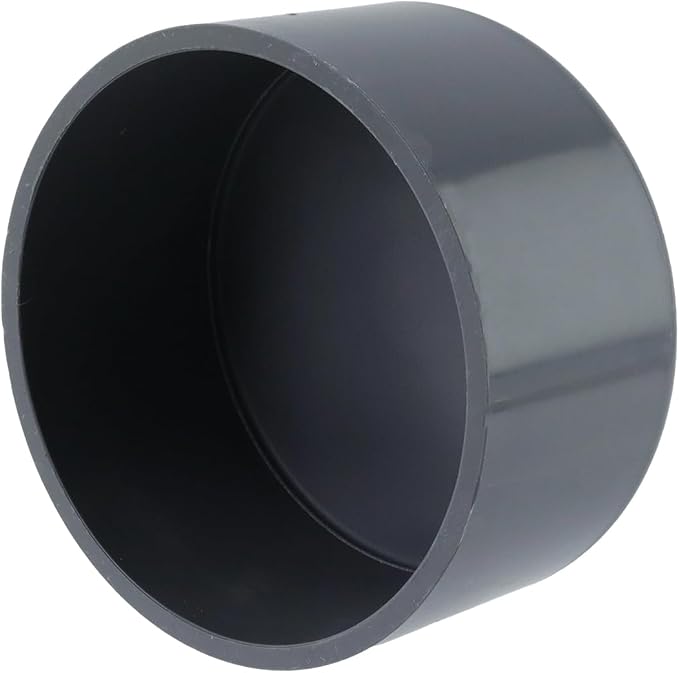 PVC pipe end cap fitting