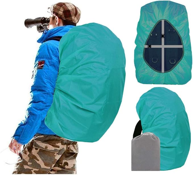 Waterproof backpack rain cover