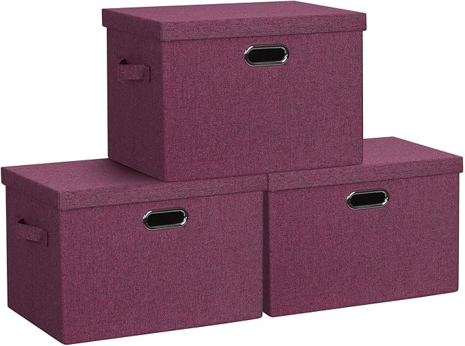 Collapsible home storage bins