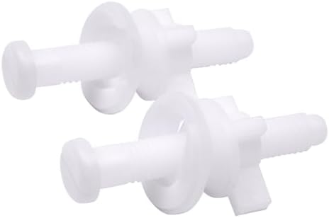 A.I.FORCE Plastic Toilet Seat Hinge Bolt Lid Screws Replacement Kit - Image 6