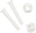Qualihome Plastic Toilet Seat Screws Replacement by Qualihome