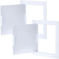 QWORK Access Panel for Drywall, 2 Pack 8 x 8 Inch ABS Plastic Access Door by QWORK