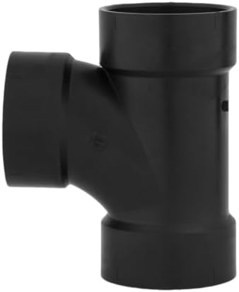 Lesso 3'' ABS Sanitary Tee | 3H x 3H x 3H DWV SANITARY TEE REDUCING - Image 5