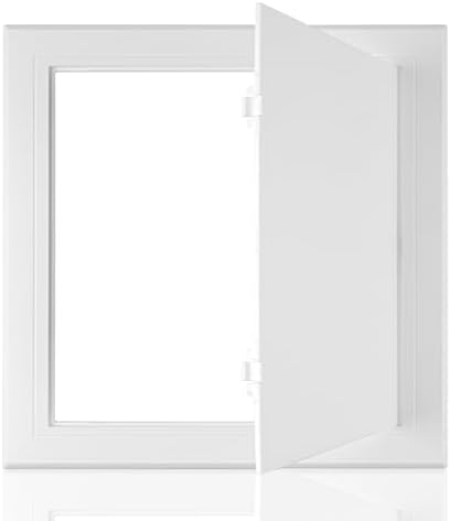 Drywall Access Panel 8×8 in, Plastic Wall Hole Cover by BEVTEE