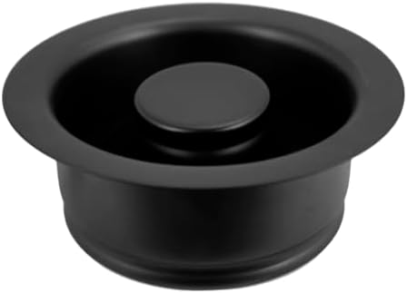 Westbrass R2089-62 4-1/4" Kitchen Sink Waste Disposal Drain Flange and Stopper by Westbrass
