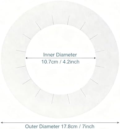 20 Pieces Clean Collars Ring for Wax Warmer, Universal Protective Collars for - Image 2
