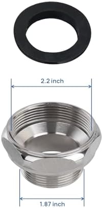 3 Pack Reducing Adapter 2" NPT to 1-1/2" NPT - Image 2
