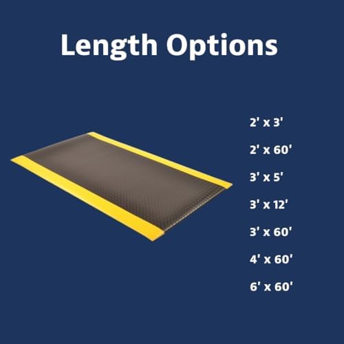 NoTrax 418 Diamond Tred™ 6' x 60' x 3/8" Anti Fatigue Mat - Image 6