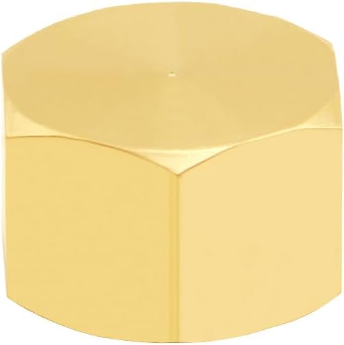 Uenede Brass 3/8 Inch Female NPT Pipe End Caps - Image 4