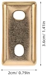 LABRIMP 4Pcs Stainless Steel Towel Rail Base Washers Towel Bar Mounting - Image 4