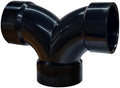 Lesso 4''Double Degree 90 ELBOW ABS pipe fittings Black, 4 Inch by LESSO