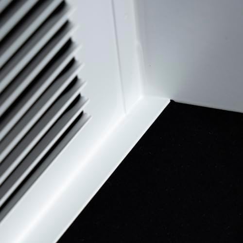 Fits 24x6 Duct Size | Steel Triangular Baseboard Return Air Grille by Handua | - Image 7