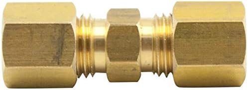 Pack of 2 Compression Union Brass Tube Fitting, 3/16" x 3/16" Compression - Image 6