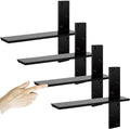 3/8" Thick Heavy-Duty Floating Shower Bench Brackets by Cuguords