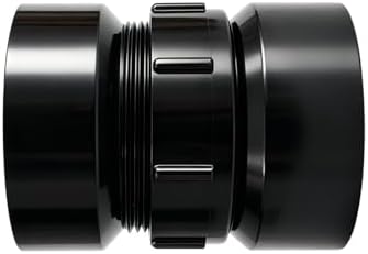 Lesso 1-1/2 Inch ABS P-Trap Union – HUB x HUB Connection, Detachable Sink Drain by LESSO