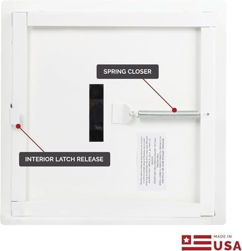 Nova 8000 Fire-Rated Access Door, 2-Hr Wall/1-Hr Ceiling, Flush Steel Panel - Image 5
