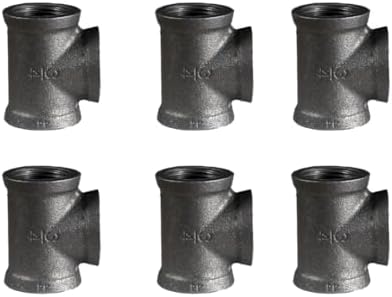 Tee 3/4" Pipe Fitting – Industrial Threaded Black Iron Pipe Fitting by PRIMPIPEWORKS