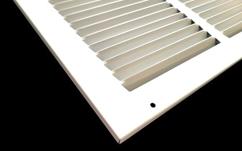 Fits 8x8 Duct Opening | Steel Return Air Grille by Handua | Vent Cover Grill - Image 5