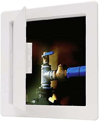 Access Door 6" X 9" Plastic Access Panel Removeable/Reversable Door by HVACPremium