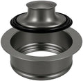Garbage Disposal Flange and Stopper, Gunmetal Black by QruiLanTu
