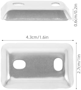 4Pcs Bathroom Towel Rack Mounting Hardware - Image 2