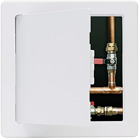 Access Door 12" X 12" Plastic Access Panel Removeable/Reversable Door - Image 2