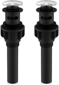 KENES 2 Pack Brushed Nickel Bathroom Sink Drain Assembly by KENESBathroomKitchen