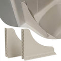 Roslim No-Adhesive Silicone Shower Corner Splash Guard, Reusable Suction Cup by Roslim