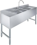 AmGood One Compartment Stainless Steel Under bar Sink by AmGood