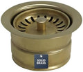 Nantucket Sinks 3.5" Extended Garbage Disposal Flange, Unlacquered Brass by Nantucket+Sinks