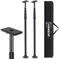 10FT Dust Barrier Poles 2 Pack, Spring Loaded Dust Barrier Poles by ANWEOR