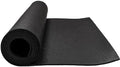 MSI Rubber Utility Mat 48in. x 72in. Black Non-Slip Floor Mat Tile by MSInternational