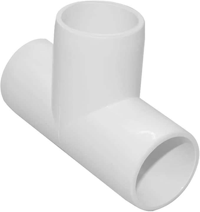 1 Inch Tee PVC Fitting 3 Way Connector, Furniture Grade Corner Fittings - Image 5