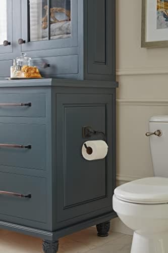 Amerock Stature 6-5/16" Oil-Rubbed Bronze Single Post Toilet Paper Holder - Image 2