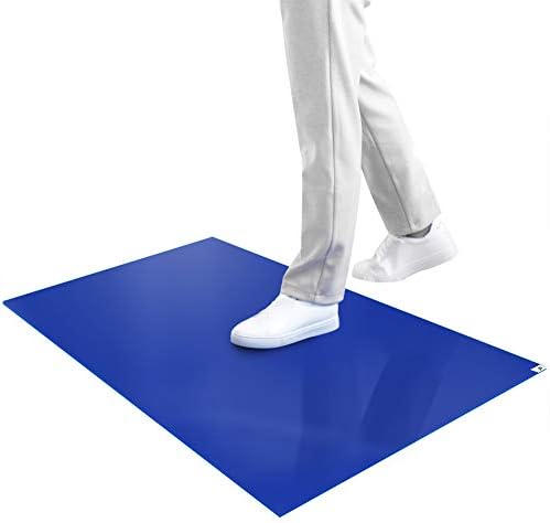 SATECH Sticky/Tacky/Adhesive Mat 24" x 36" Blue by SATECH