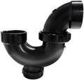 Lesso Inch ABS P-Trap – HUB x HUB x Cleanout by LESSO