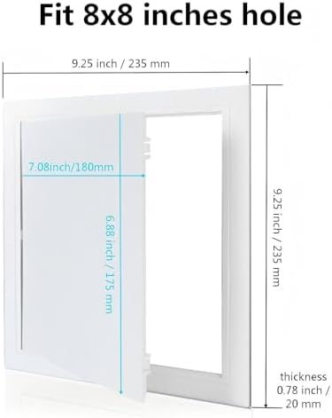 Plastic Access Panel for Drywall - Image 2