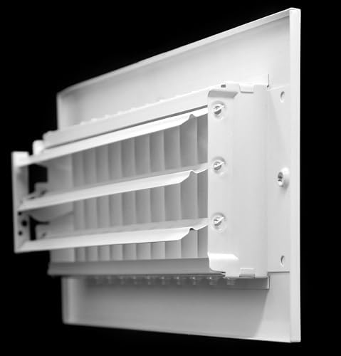 HVAC Premium 24" X 10" Adjustable AIR Supply Diffuser - Image 2