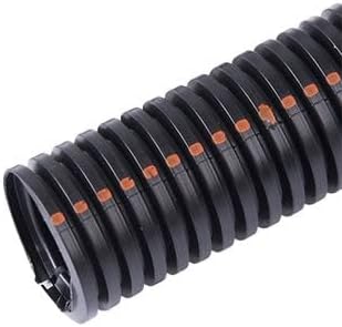 Electriduct 3/4" UV Rated Flame Retardant Wire Loom Black Nylon Split Tubing - Image 4