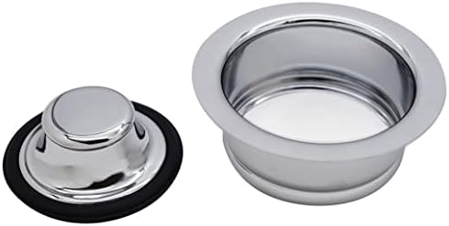 Westbrass R2089-26 4-1/4" Kitchen Sink Waste Disposal Drain Flange and Stopper - Image 2