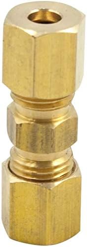 Brass Compression Tube Fitting, 1/8" OD x 1/8" OD - Image 4