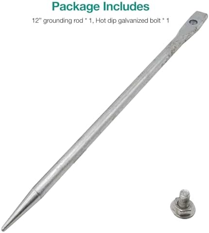 Portable Ground Rod Solid Pin-type Design Galvanized Grounding Rod - Image 6