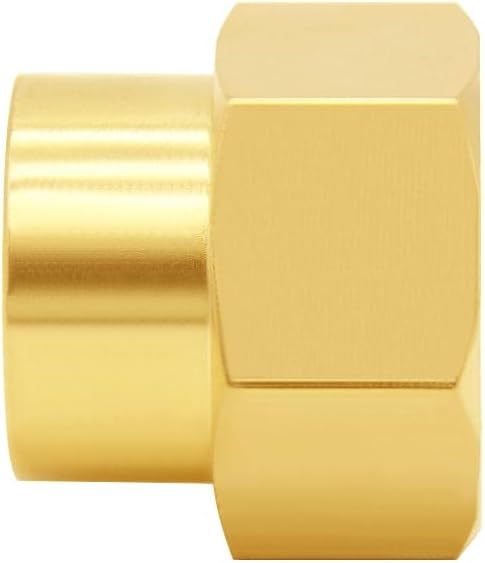 Uenede Brass 1/2" NPT Female to 3/4" NPT Female Reducer Adapter - Image 4