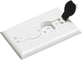 Arlington Industries FLBRF101W-1 Retrofit Electrical Floor Box by Arlington