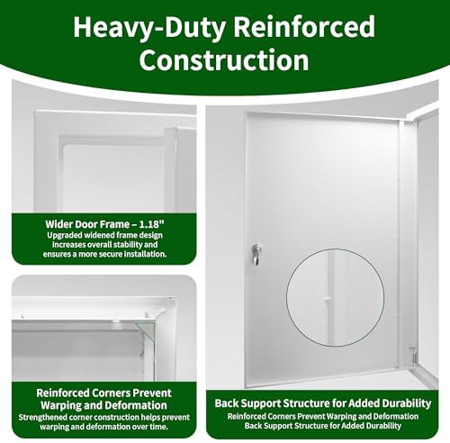 24 x 30 Access Panel for Drywall, Thicken 1.2mm Ceiling Access Panel for Drywall - Image 3
