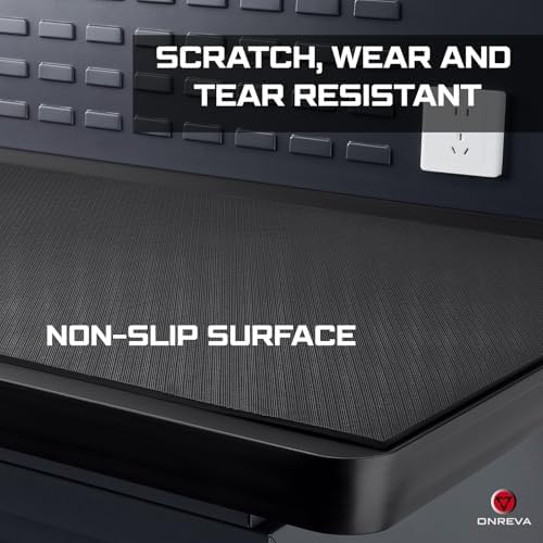 ONREVA Workbench Mat 22X48 Inches, EVA Rubber Work Mat, Protect Your Work Bench - Image 5