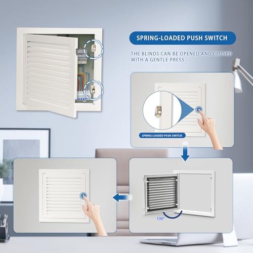 17.4 x 17.4 Louvered Access Panel - Image 4