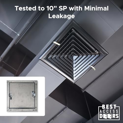 Best 10" x 10" Self-Stick Duct Access Door - Image 5