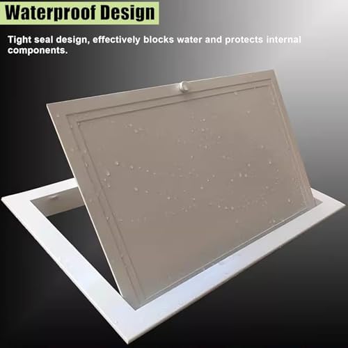 30x30, 30x34 White Wall Hole Cover Plate, Walls and Ceilings Access Box - Image 3