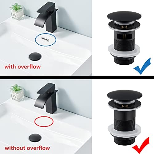 Brass P Trap with Bathroom Sink Stopper : 1-1/4 Sink Drain Bottle Trap Set No - Image 4
